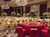 Room Dressed with table Centers
