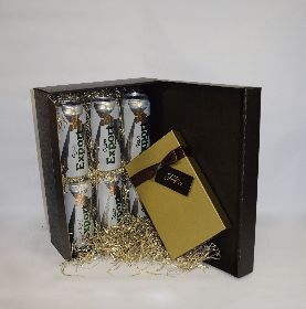 Father's Day Six Pack of Carlsberg Export Gift Set with 120g Chocolates