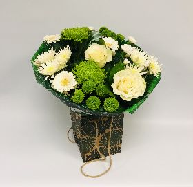 Botanical Classic White Hand-tied STANDARD  From £40.00
