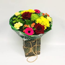 Botanical Vibrant Hand-tied STANDARD  From £35.00