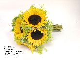 Sunflower Bridesmaid hand-Tied