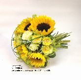 Sunflower and Zest Bridal hand-Tied