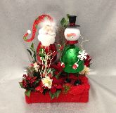 Childrens Christmas Santa and Snowman Design