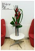 Corporate Dipslay in Place wit a Beautiful Heliconia and Ginger Arrangement 