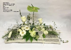 MODERN FELT FUNERAL TRIBUTE