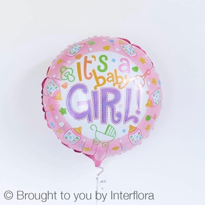 LOCAL Baby Girl Balloon