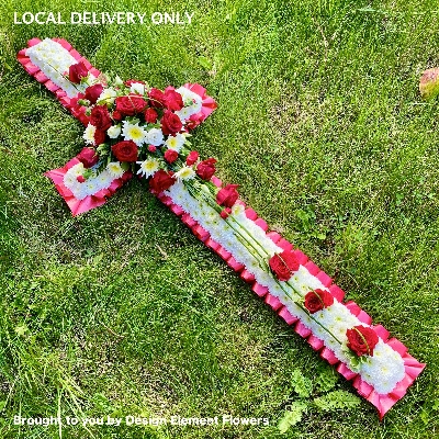 LOCAL Red and White Massed Cross 