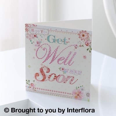 Get Well Greetings Card
