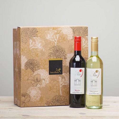 Wine Duo Red and White Wine in Box