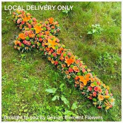 Luxury Loose Orange 5ft Cross