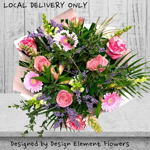 LOCAL Country Style Hand-tied Pinks