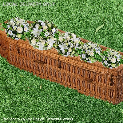 Collection of Posy Design on Casket 