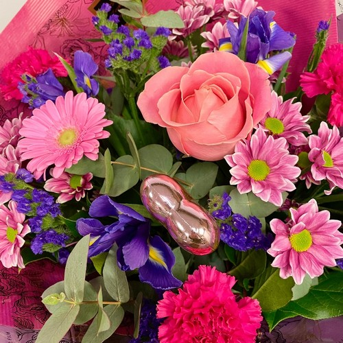 LOCAL Pink & Lavender Shades Hand-tied  