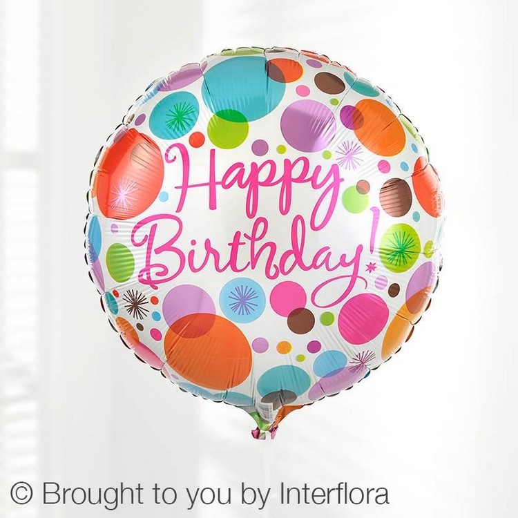 LOCAL Birthday Balloon buy online or call 44(0)161 775 7039