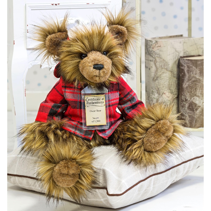 Silver Tag Bears Collectable 6 Limited Edition Bear by Suki Oscar 18.5" 17124 