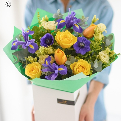 INTERFLORA SPRING CLASSIC BOUQUET JAN-FEB 