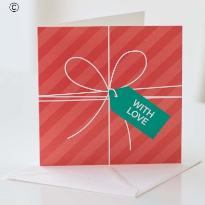 Interflora With Love Christmas Card