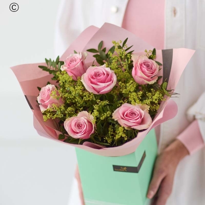 Pink Rose Gift Box PETITE 