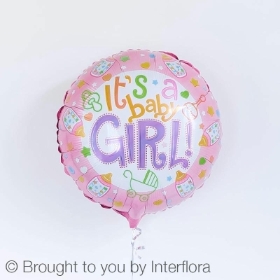 LOCAL Baby Girl Balloon
