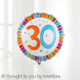 LOCAL 30th Birthday Balloon