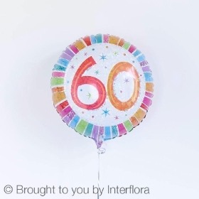 LOCAL 60th Birthday Balloon