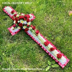 LOCAL Red and White Massed Cross 