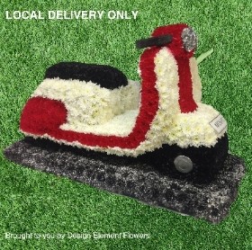 Lambretta Motorbike Funeral Tribute delivered arund the Manchester Areas like Irlam, Cadishead,Salford, Cheshire.