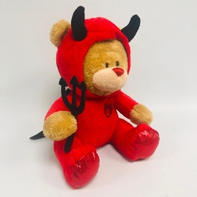 Large Red Devil Teddy