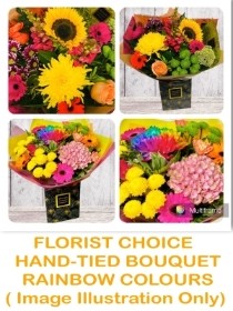 Rainbow Of Colour Florist Choice