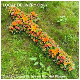 Luxury Loose Orange 5ft Cross