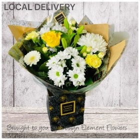 Ray of Brightness Hand-tied Bouquet