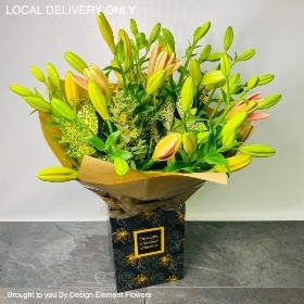 Mixed Asiatic Lily Bouquet 