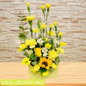 LOCAL Spring Yellow Envelope Arrangement