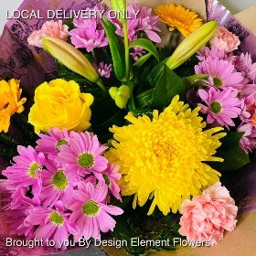 LOCAL Spring Pastel Shades Hand-tied