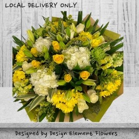 LOCAL Yellow Extravaganza Hand-tied Bouquet