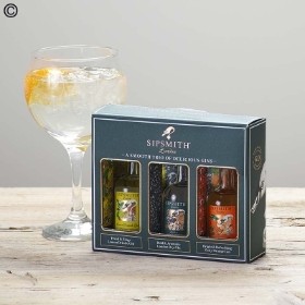 SIPSMITH TRIO OF DELICIOUS GINS