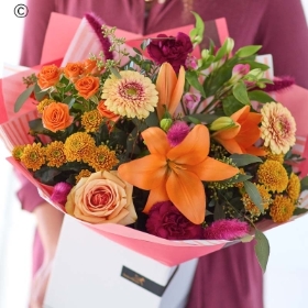 Autumn Hand tied Interflora Large