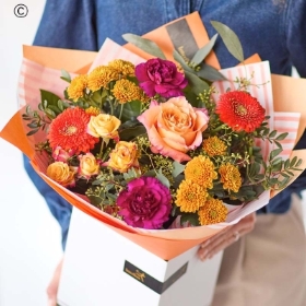 Interflora Autumn Classic Hand tied