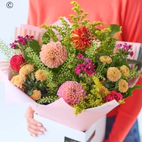 Autumn Interflroa Classic handtied inc Dahlia