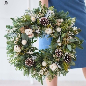 Interflora Luxury On Trend Frestive Wreath 