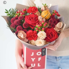 Interflora PETITE Festive Floral Gift Box LARGE  