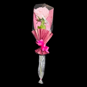 LOCAL MOTHERS LARGE SILK PINK ROSE 