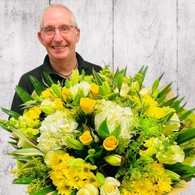 LOCAL Yellow Extravaganza Hand-tied Bouquet