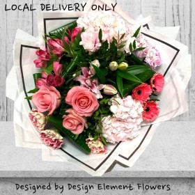 Pink Majestic Hand-tied Delivered in Our Local Areas 