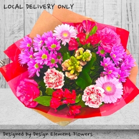 Summer Hot Pinks Handtied 